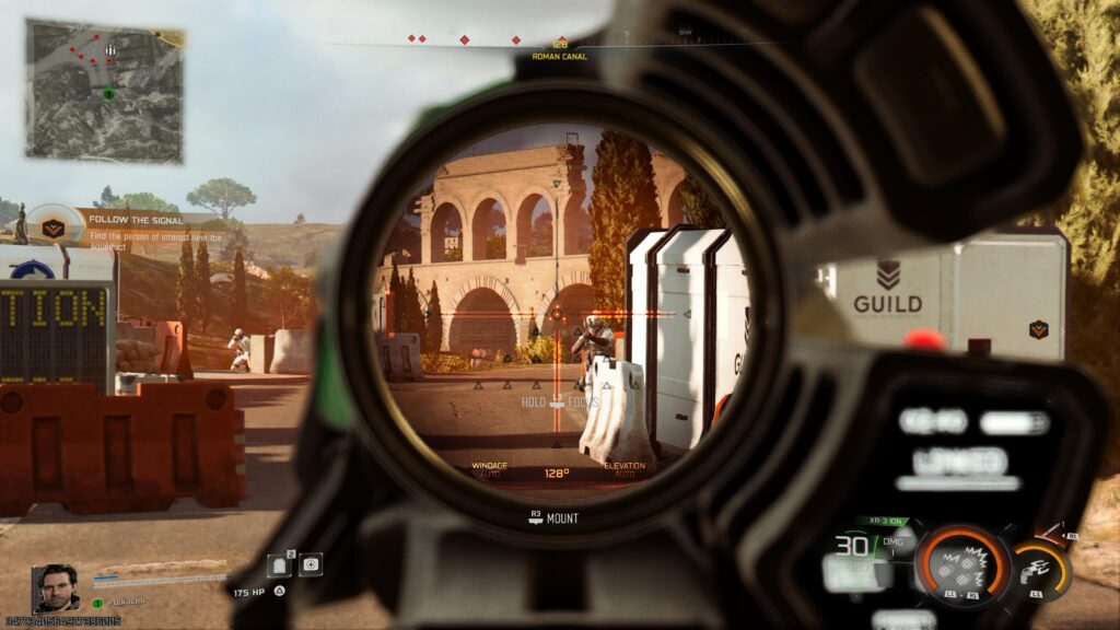 Captura de pantalla francotirador en Call of Duty: Black Ops 7