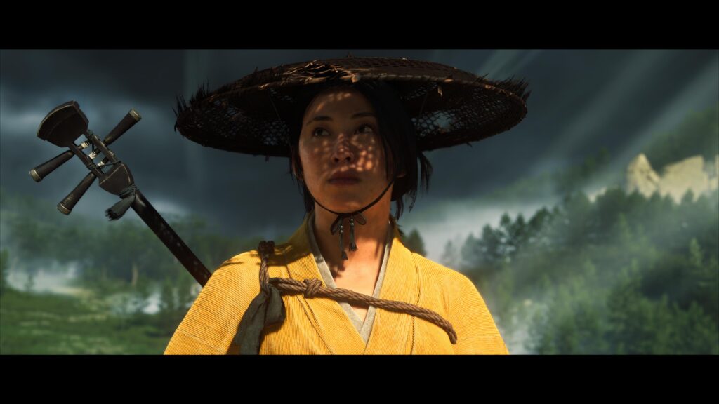 Imagen de la jugabilidad de Ghost of Yōtei