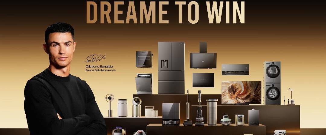 Dreame Technology presenta a Cristiano Ronaldo como su nuevo Embajador Global de Marca
