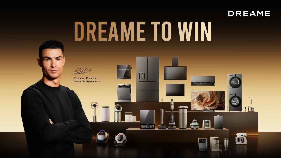 Dreame Technology presenta a Cristiano Ronaldo como su nuevo Embajador Global de Marca