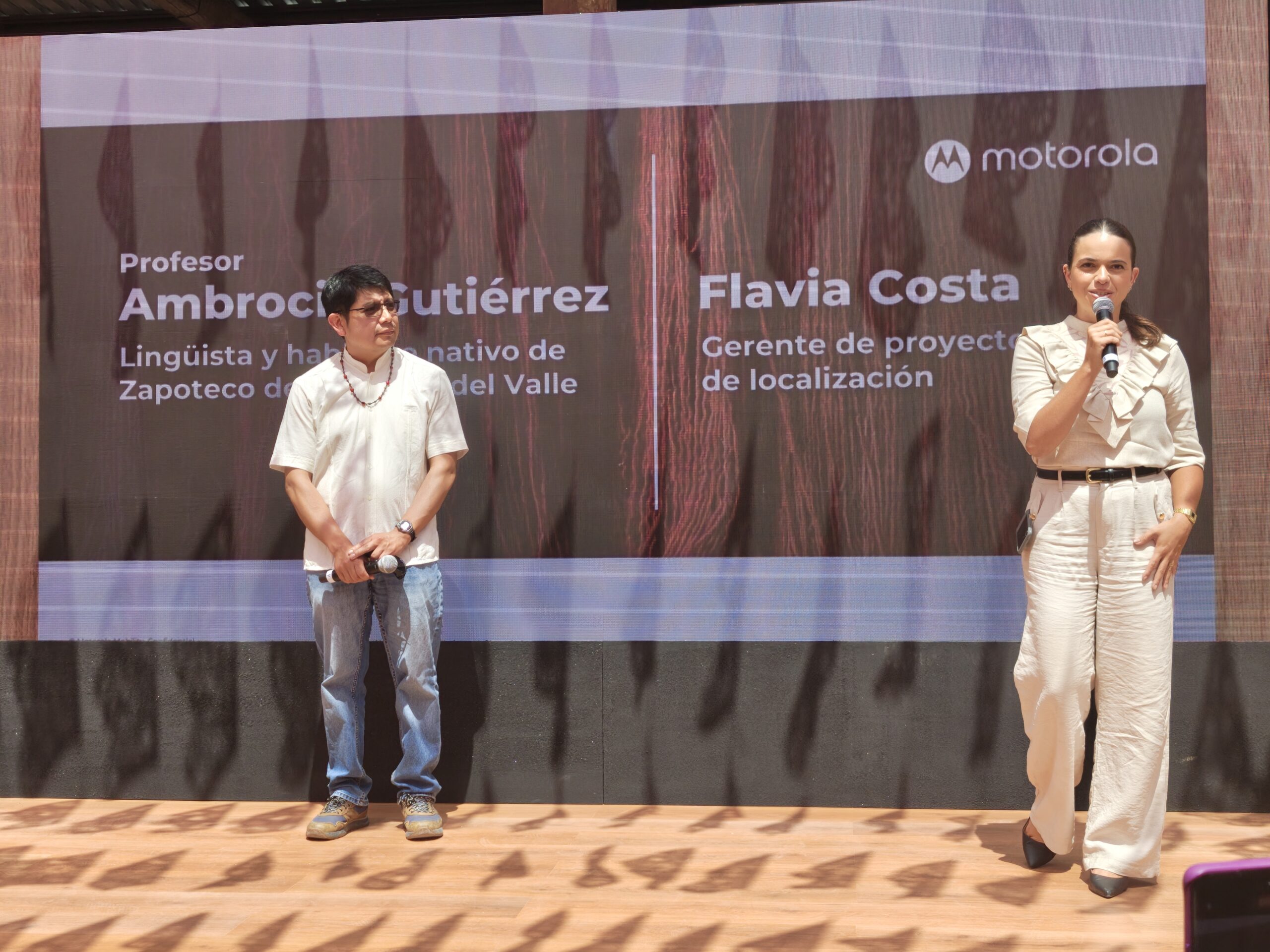 Motorola presenta un nuevo teclado virtual en lengua Zapoteca