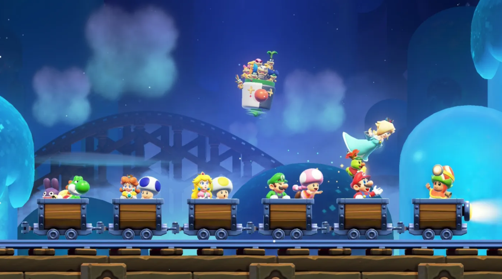 ¡Todos a bordo rumbo a un nuevo mundo en Super Mario Bros. Wonder en Nintendo Switch!