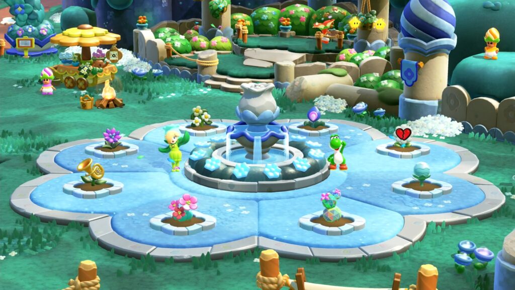 Pantalla de juego de Super Mario Bros. Wonder para Nintendo Switch Edition