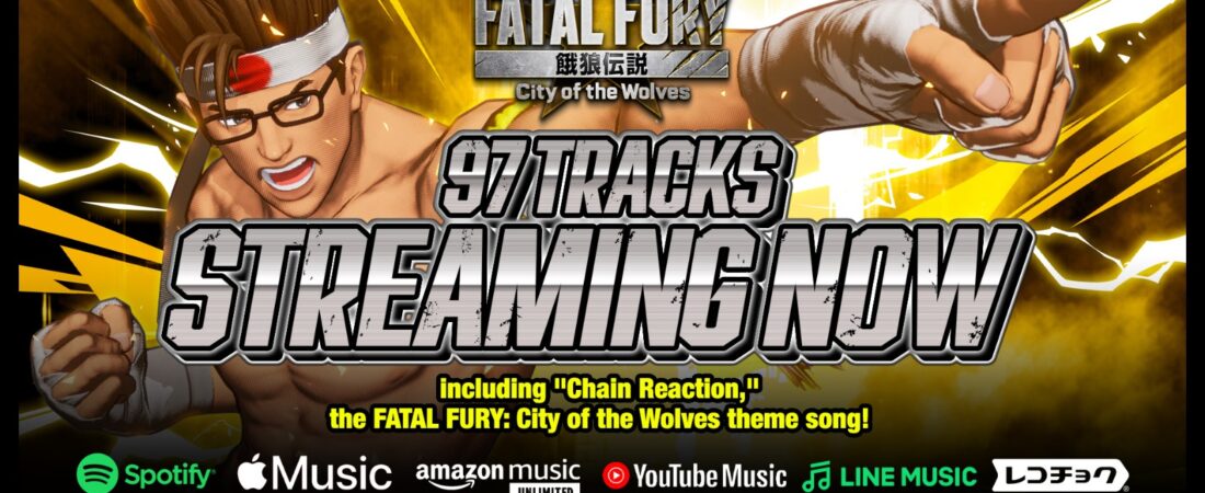 El sonido de South Town: SNK estrena el soundtrack de Fatal Fury: City of the Wolves en streaming